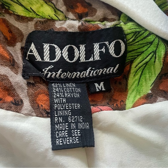 Women’s Vintage Safari Linen Blend Blazer - Picture 9 of 9